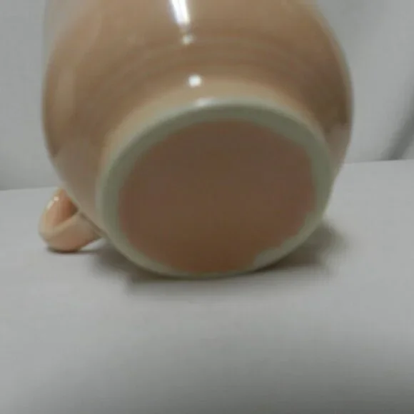 Fiesta Homer Laughlin stoneware Peach Apricot cup mug - Picture 10 of 10